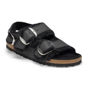 Milano Big Buckle Shearling